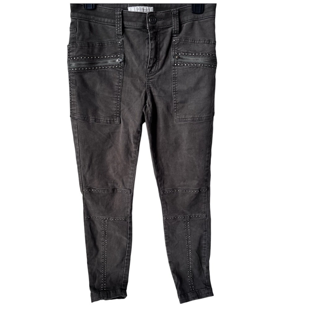 Joie Green Studded Hazina Skinny Ankle Jean - Picture 4 of 12